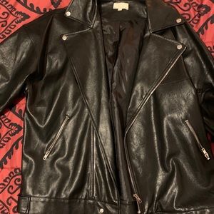 Leather jacket